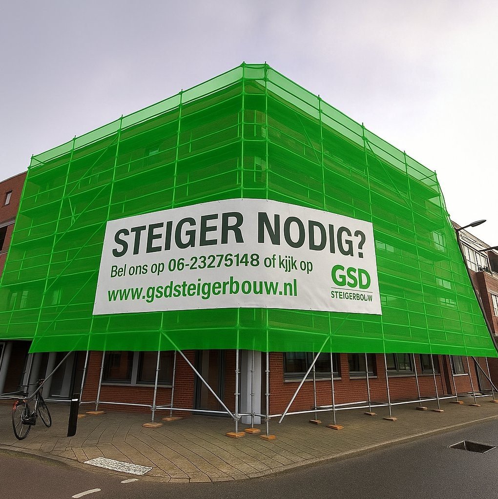 GSD Steigerbouw aan het werk